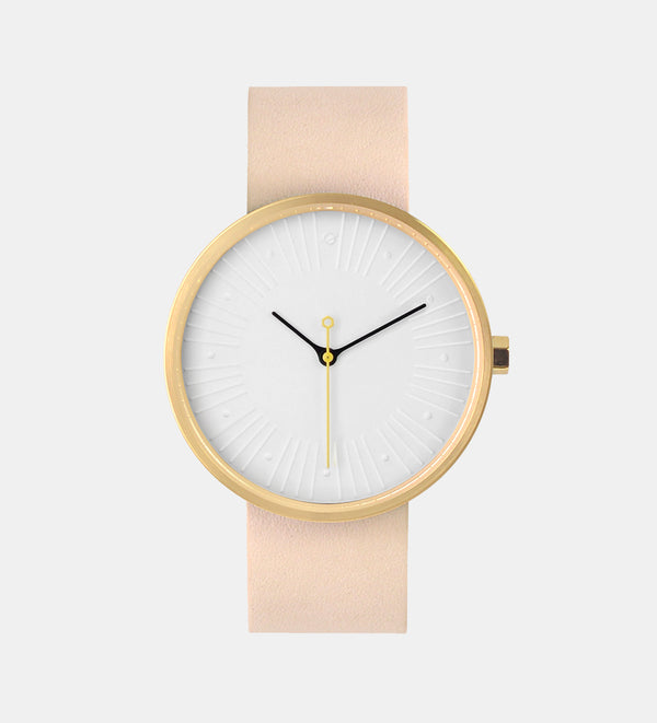 No.4 • 40mm • Gold/White/Tan